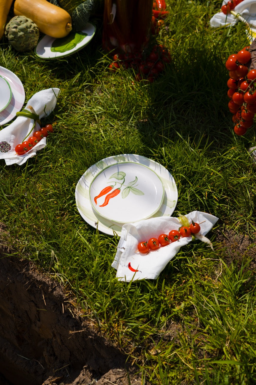GARDEN HARVEST 🌽 — Small Plates (Set of 6)