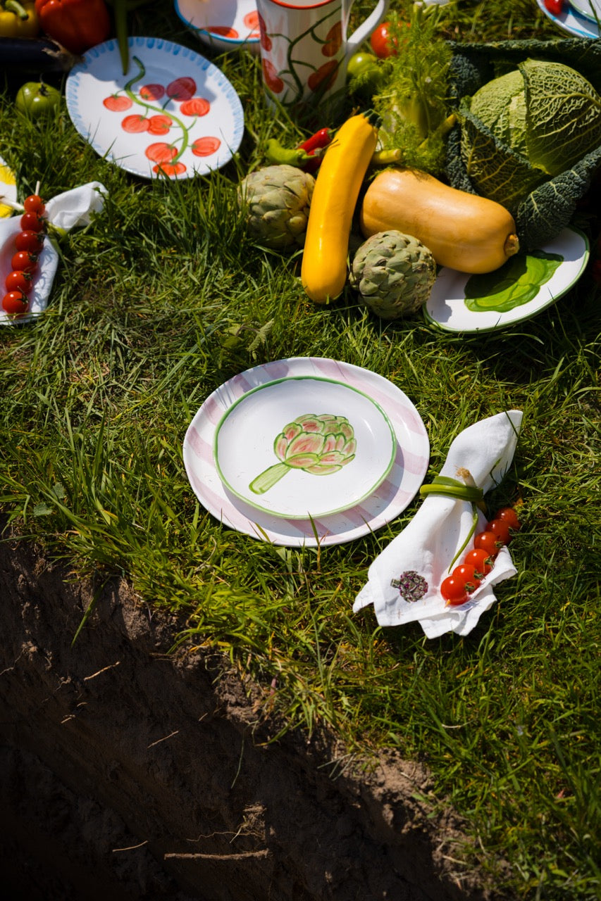GARDEN HARVEST 🌽 — Small Plates (Set of 6)