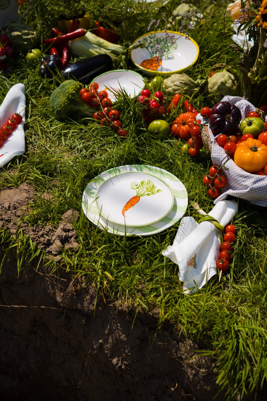 GARDEN HARVEST 🌽 — Small Plates (Set of 6)