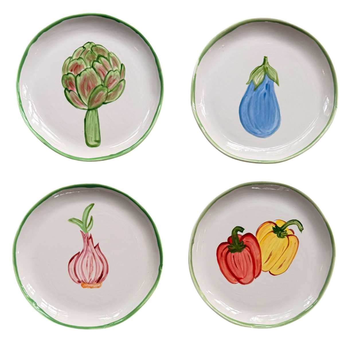 GARDEN HARVEST🥕 — Small Plates (Set of 4)